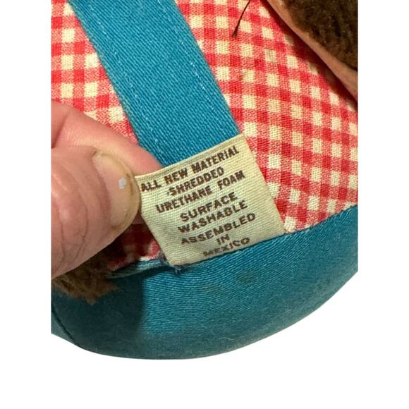 Fisher Price Vintage Roly Poly Teddy Bear Chime Plush Musical Baby Toy - Picture 7 of 7